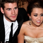 Liam Hemsworth with Miley Cyrus