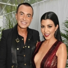 Kourtney Kardashian Oozes Sex Appeal in a Low-Cut Dress on the Red Carpet