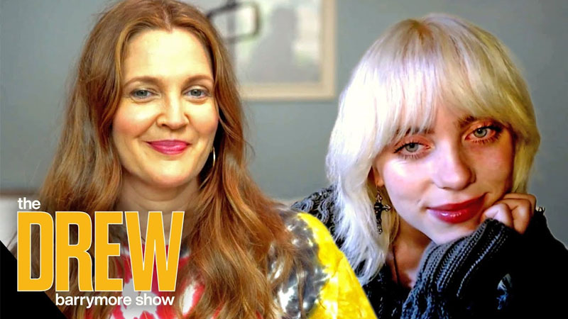  Billie Eilish goes emotional on ‘The Drew Barrymore show’