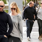  Jason Statham gets closer to Rosie Huntington-Whiteley