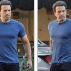  Ben Affleck showed off the buff body building for Batman