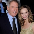  Harrison Ford passionately kisses Calista Flockhart