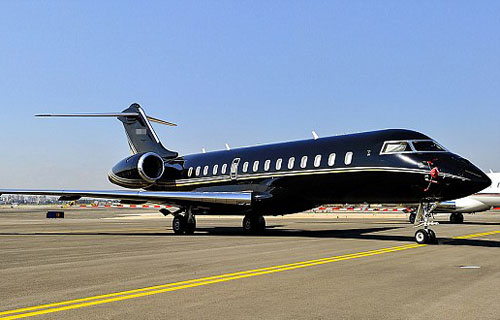 luxury private jet