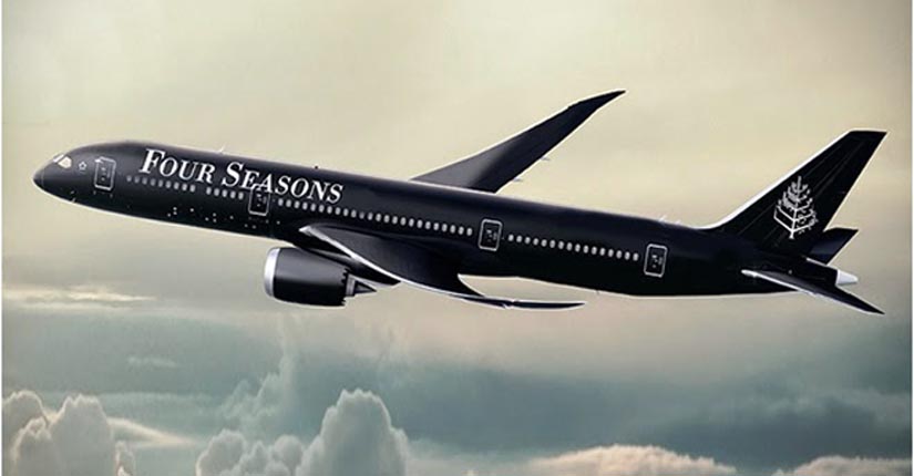 Four Seasons Private Jet Revealed