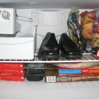 Put those stinky shoes in the freezer