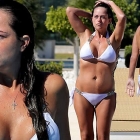 Karen Danczuk white Bikini