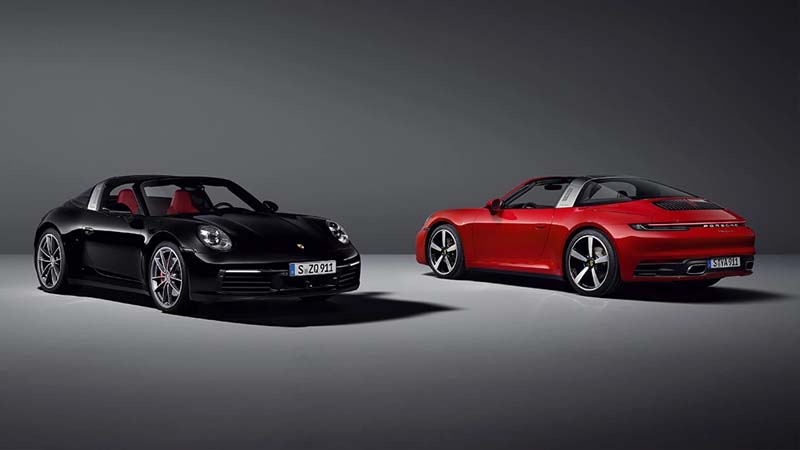  Porsche Just Unveiled the Eighth Generation 911 Targa