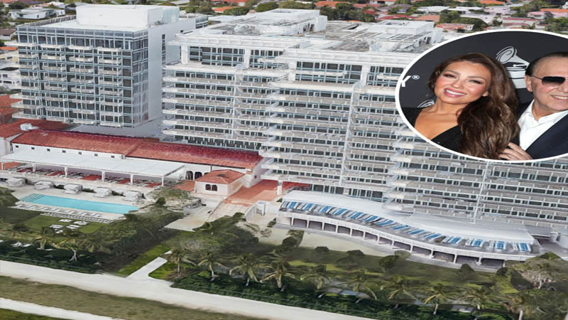  Tommy Mottola and Thalia Purchase Miami Condo