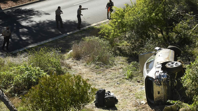 tiger wood car accident