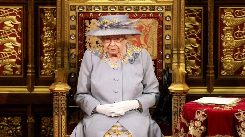  Queen avoids Full Robes In COVID Hit Scaled-Back Ceremony During The State Opening Of Parliament