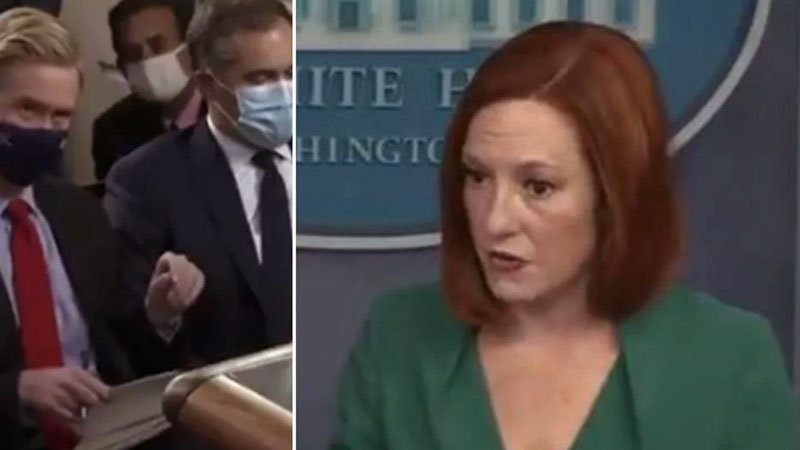  Jen Psaki had the perfect response to a Fox News reporter defending violent school board meetings