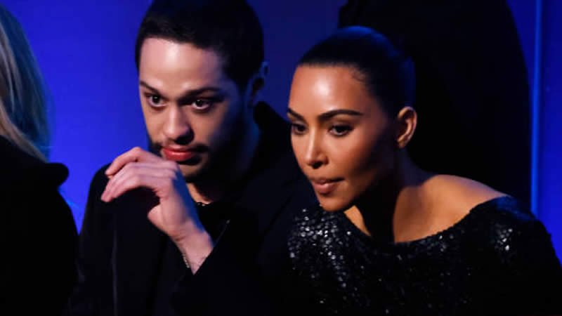 Pete Davidson and Kim Kardashian Attend The Mark Twain Prize Together