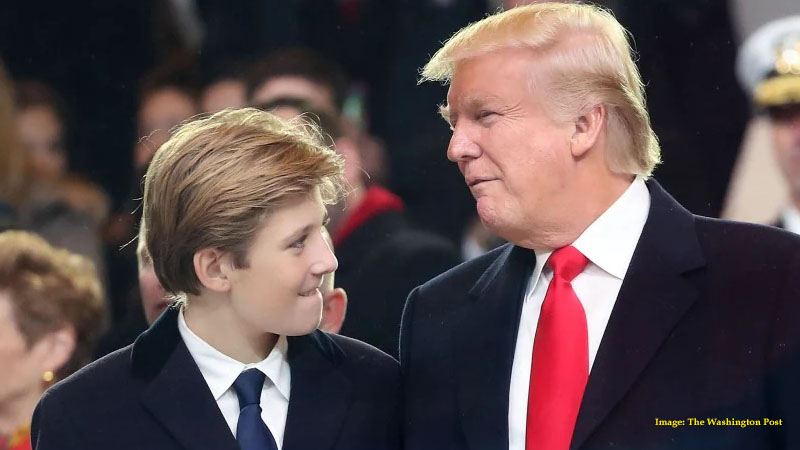  Barron Trump’s most recent photo shocked the internet