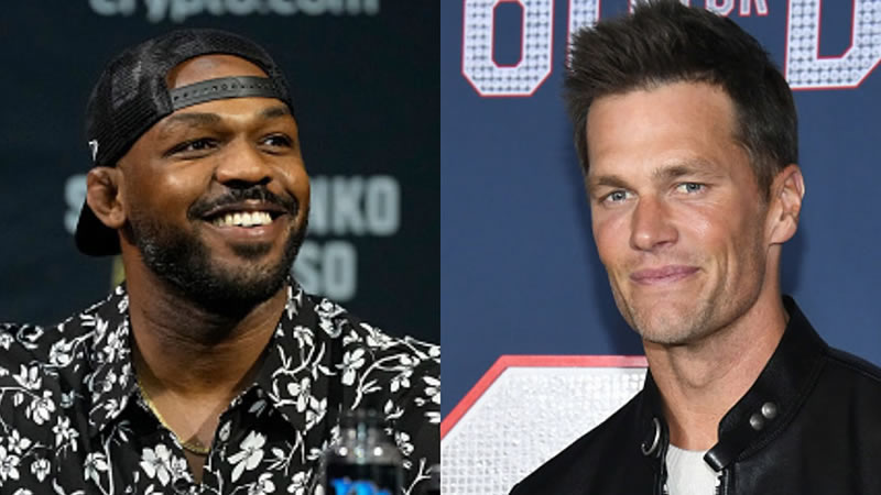  Tom Brady Sends Message to Jon Jones Before UFC 285 Title Fight