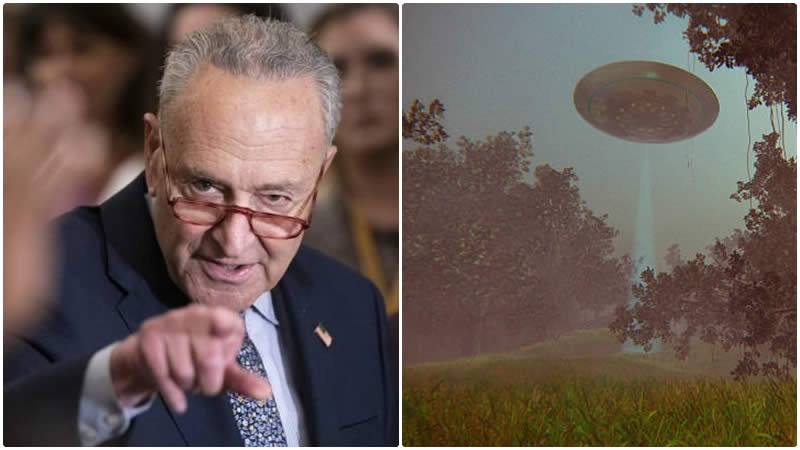  Senator Schumer’s Bold Move to Unveil UFO Secrets, Urges Declassification of Classified Government Documents