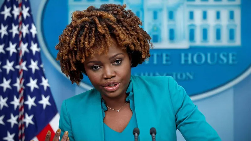  Karine Jean-Pierre Ends Interview Abruptly After Biden Health Question