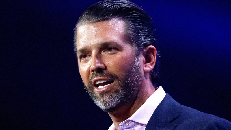  Donald Trump Jr. Mocks Stormy Daniels’ Testimony on Latest Episode of “Triggered”