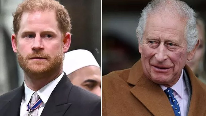  King Charles cut ties with Prince Harry as he sees him as a ‘threat’ to the throne, says Royal author