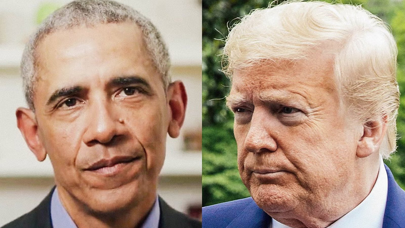  Trump’s Sudden Shift on Obama: “I Like Him” Amid Harris’s Rising Poll Numbers