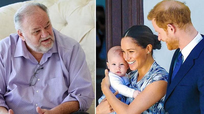  Meghan Markle’s dad Thomas makes a big statement about Archie and Lilibet