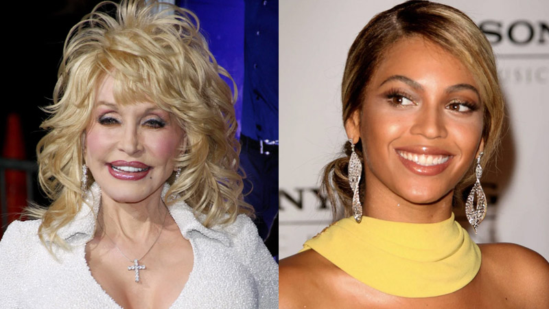 Dolly Parton and Beyoncé