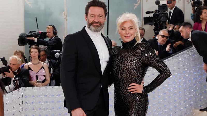 Hugh Jackman and Deborra-Lee Furness