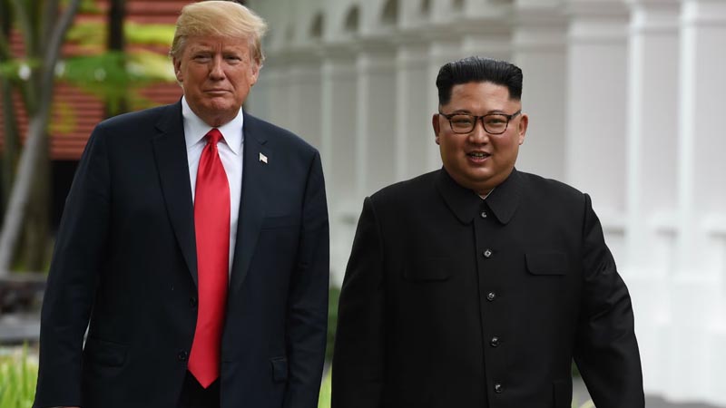 Kim Jong and trump