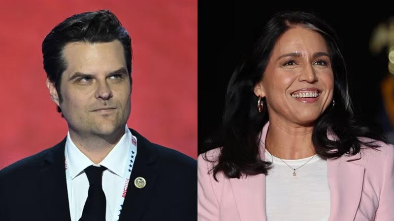 Tulsi Gabbard and Matt Gaetz