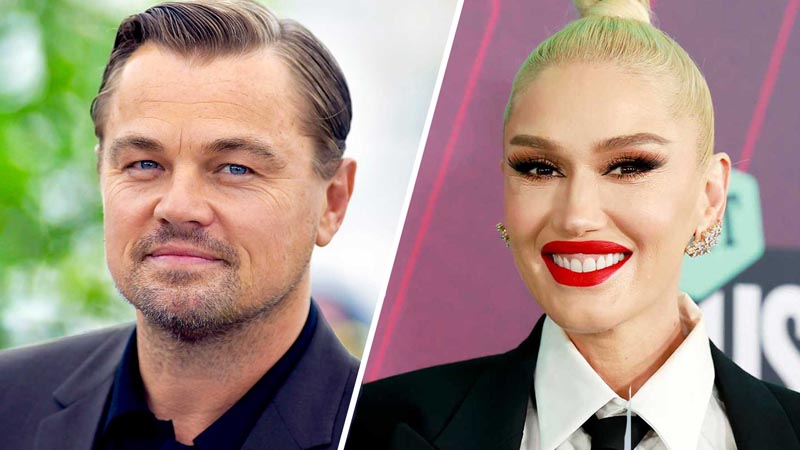 Gwen Stefani and Leonardo DiCaprio