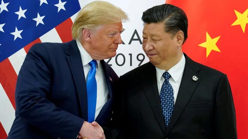 Trump and Xi Jinping